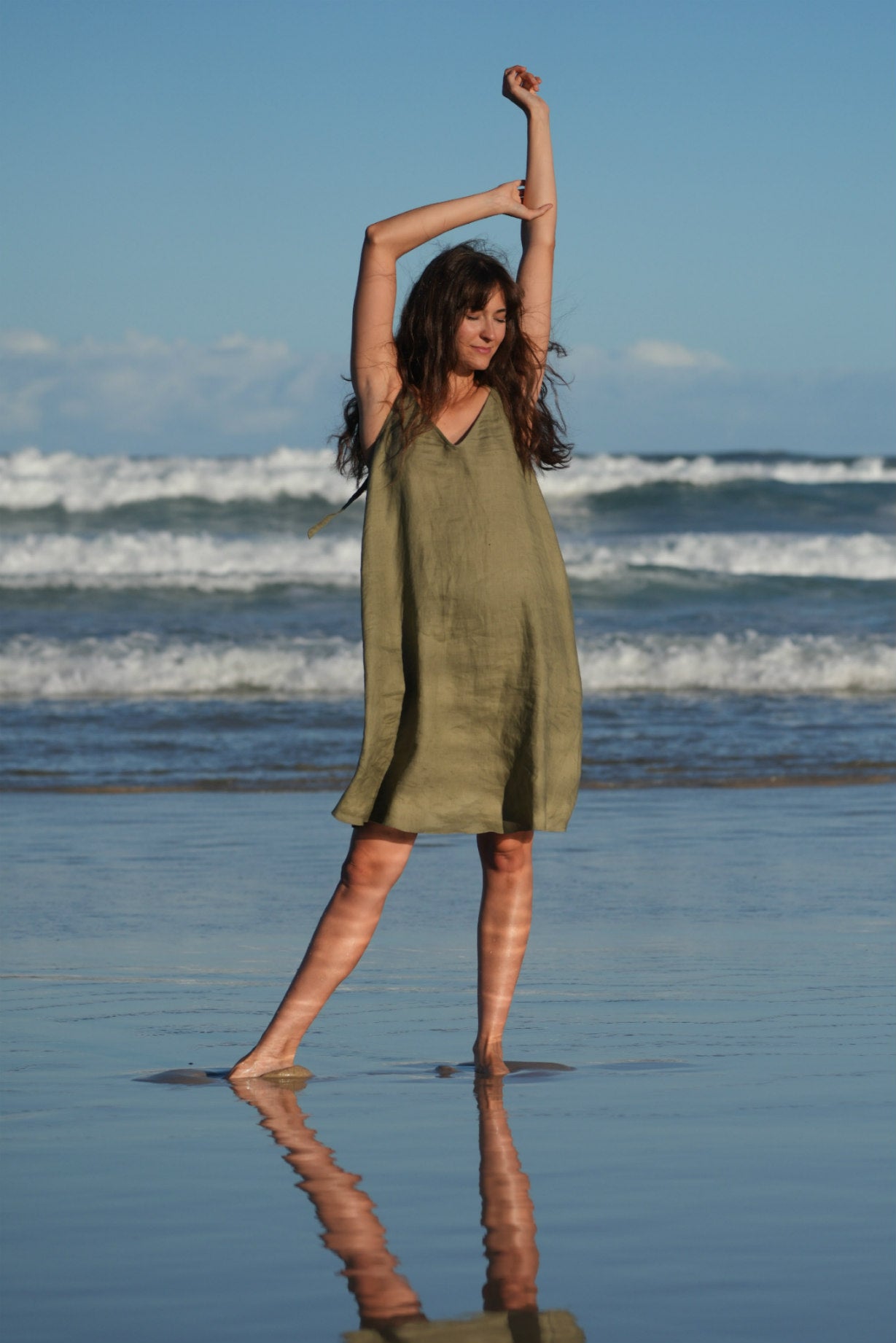 Sundress natural fibres. Made and designed in Australia