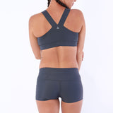 Activewear Yoga crop workout crop in recycled fabric