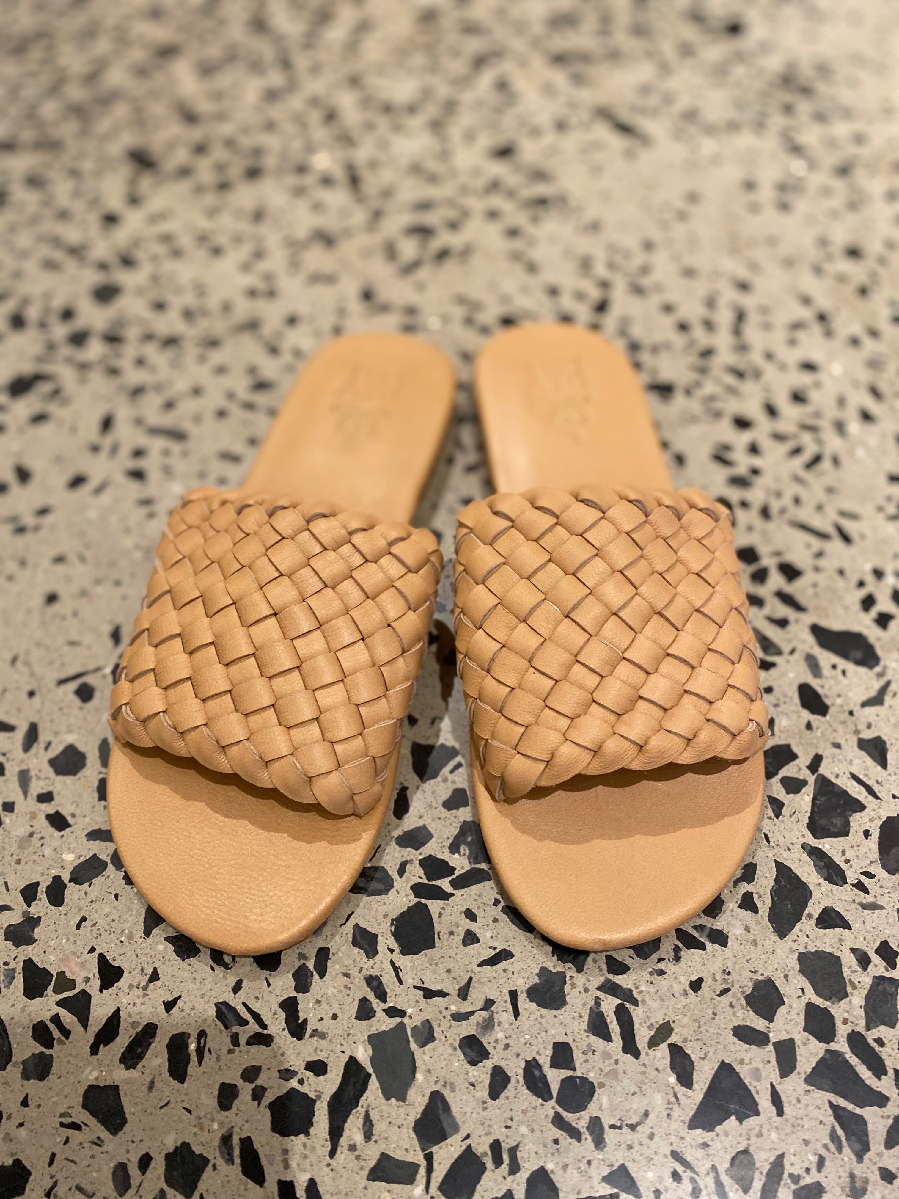 Most comfortable leather slides