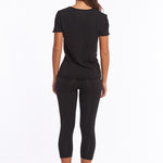 What to wear to yoga organic cotton top